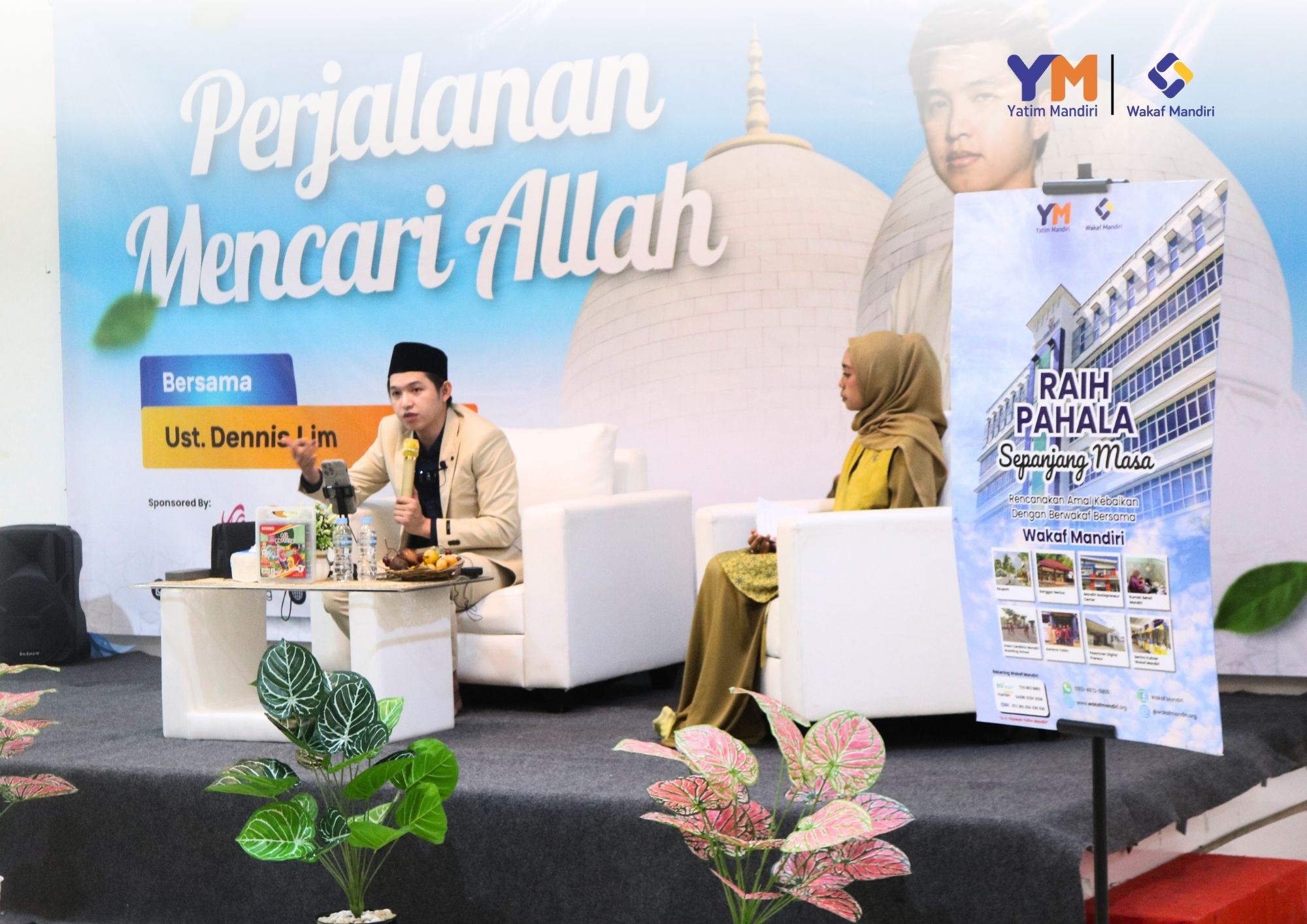  Wakaf Mandiri Bersama Koh Dennis Lim : Perjalanan Mencari Allah