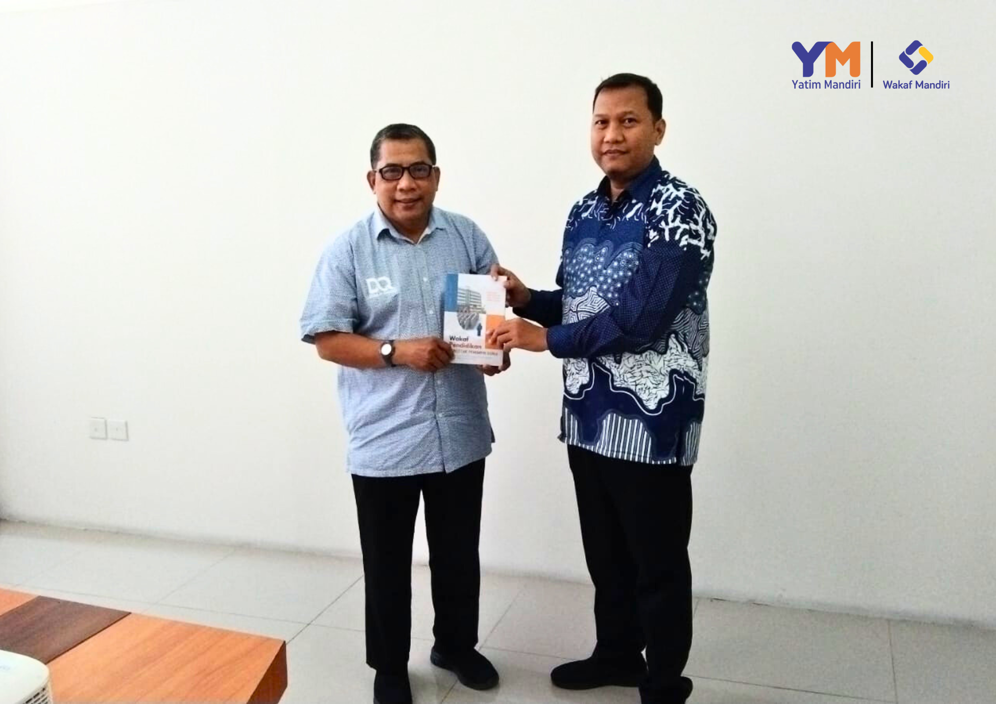  Lembaga Amil Zakat Dompet Al Qur'an Lakukan Studi Banding Ke Wakaf Mandiri