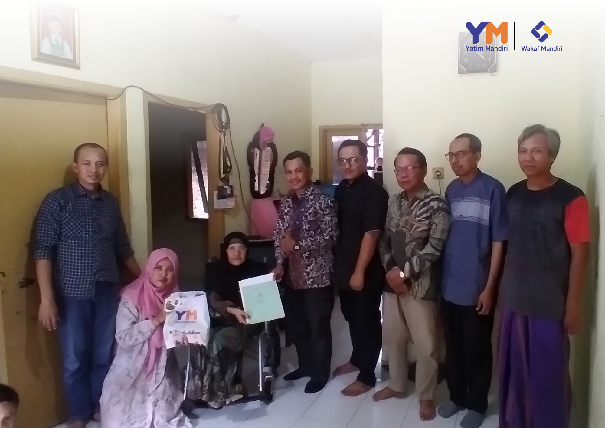 Wakaf Mandiri Terima Wakaf Tanah Dan Bangunan Dari Ibu Sri Wijayati, Wujud Amanah Wasiat Suami Untuk Program Sosial